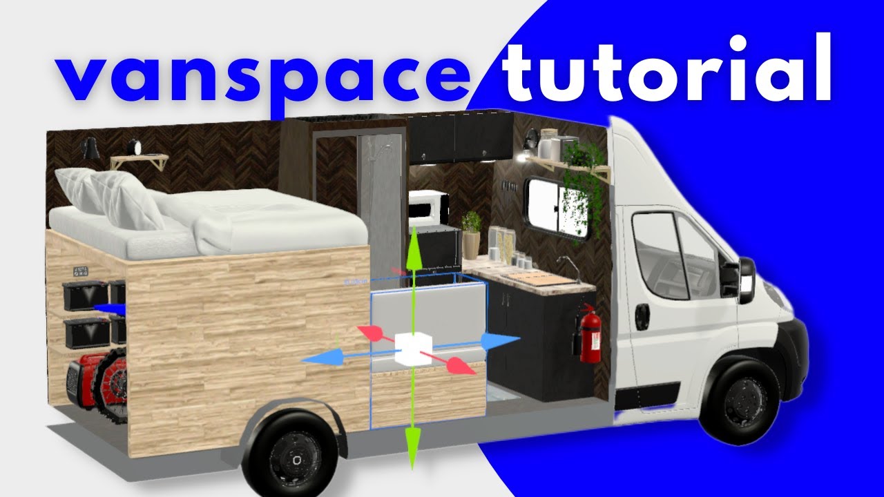 vanspace 3D Tutorial | Design Your First Van